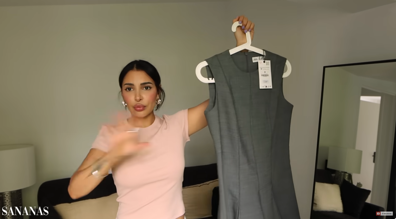 Robe Zara Drip (outfit pour l'été)