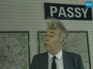 Métro Passy du XVIème parisien