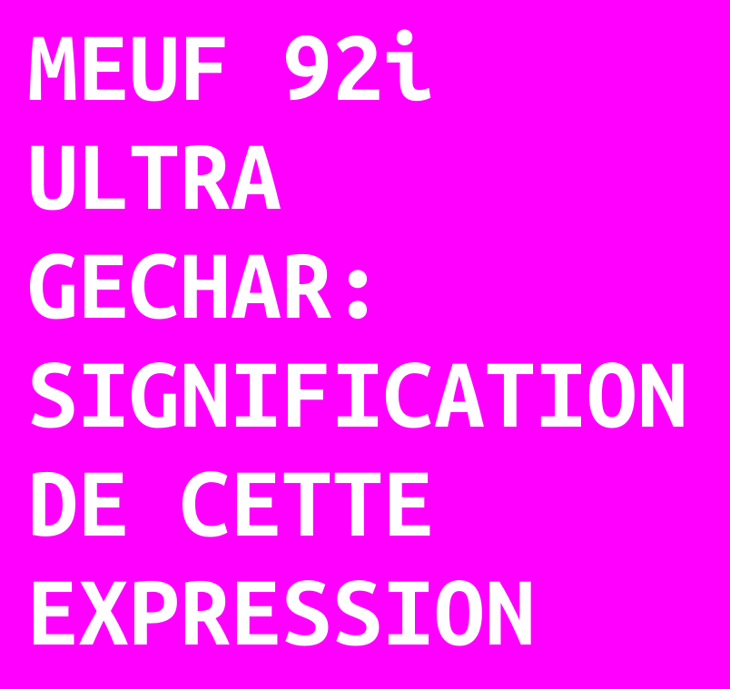 92i ultra gechar