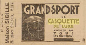 Casquette de luxe, style 16ème. 