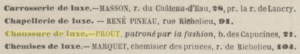 Prix d'une chaussure luxueuse (pas si chère)