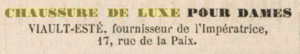 Chaussure meuf du xvième