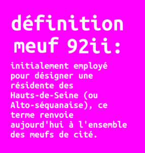 Définition d'une meuf 92ii