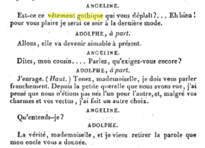 Angeline Vêtement Gothique